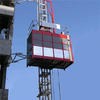 SC200/200 Elevador de construcción de material y pasajeros de 2 toneladas de elevador de construcción