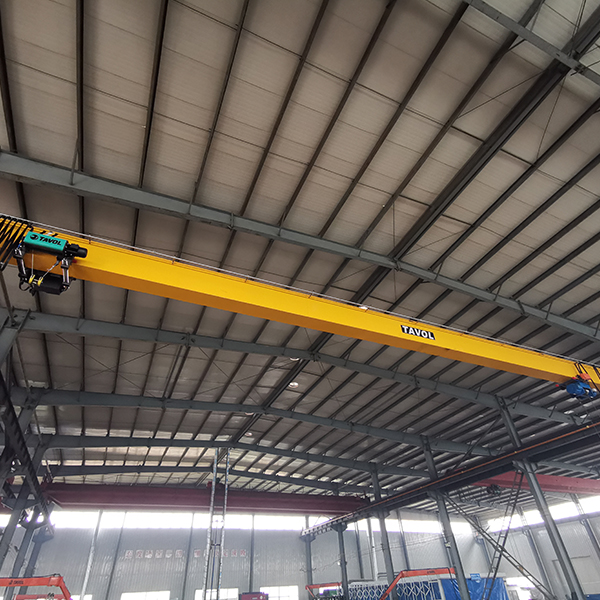 Puente grúa eléctrico de una sola viga con modelo LE Euro Design