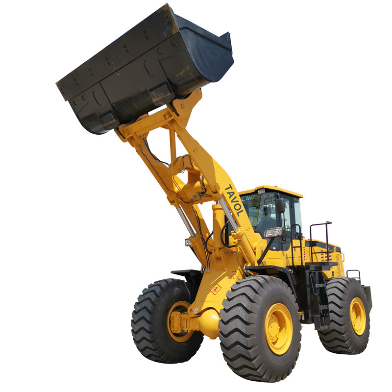 Cargador de rueda de 5 toneladas de 6 toneladas SLD Mini cargador de ruedas articulada con cubo de roca