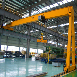 Grúa de pórtico semiviga eléctrica modelo BMH